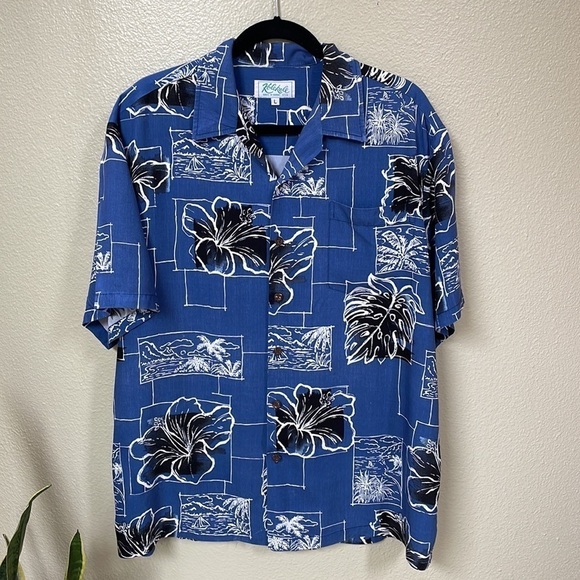 Kolekole made in Hawaii USA button down shirt SZ L - Picture 1 of 8